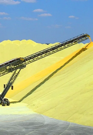 Mobile Sulfur Stacking