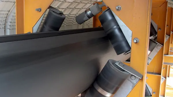 pipe conveyor belt