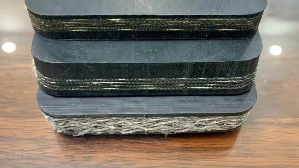 PVC PVG solid woven conveyor belt