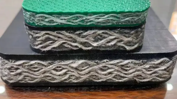 PVC PVG solid woven conveyor belt