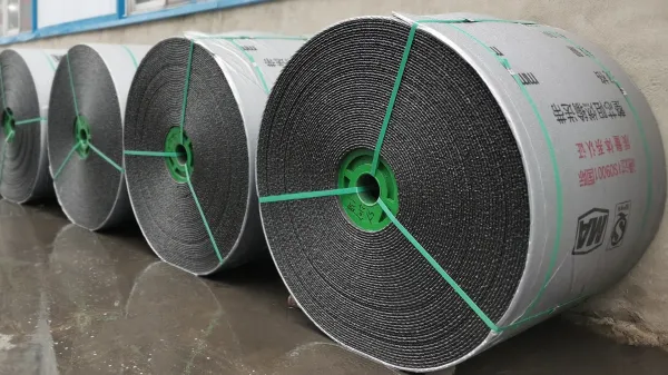 PVC PVG solid woven conveyor belt