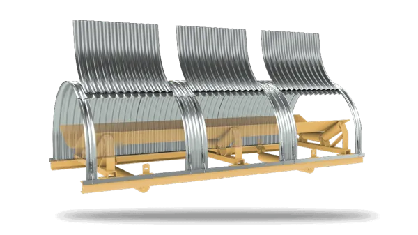 Conveyor Covers with Inspection Window