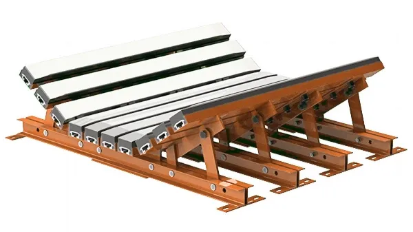 belt conveyor impact bed