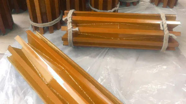 wing pulley for belt conveyor