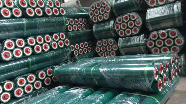 HDPE roller for belt conveyor