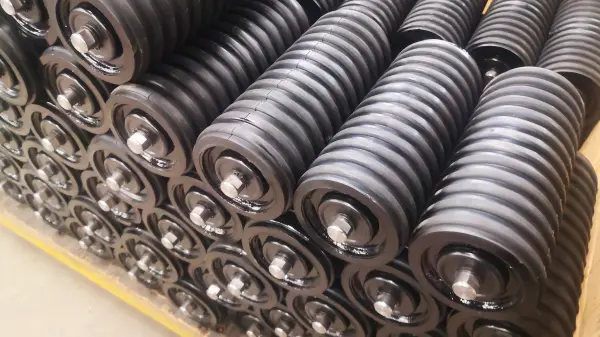 impact roller for belt conveyor
