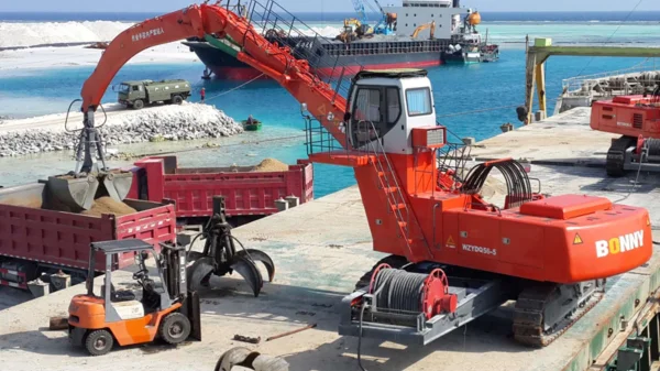 Electric-powered Mobile Material Handler