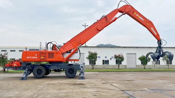 Wheeled Mobile Material Handler