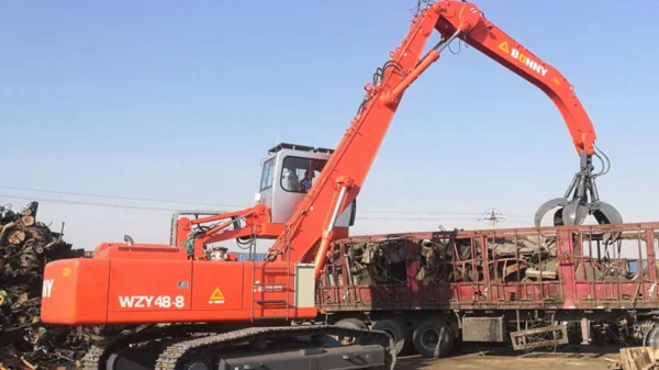48T Mobile Material Handler (WZY48-8) - Tracked