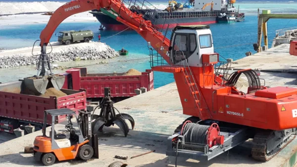 55T Mobile Material Handler (WZYD56-9) - Tracked
