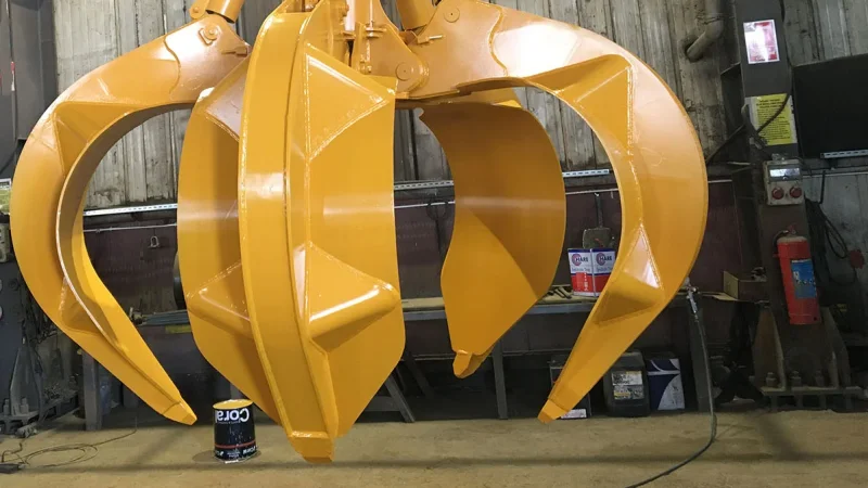 Orange Peel Grapple for Scrap Material Handler