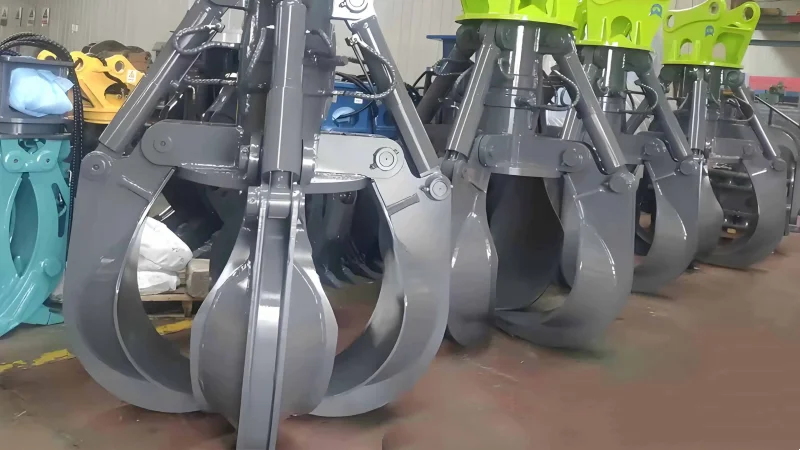 Scrap Grapple for Material Handler