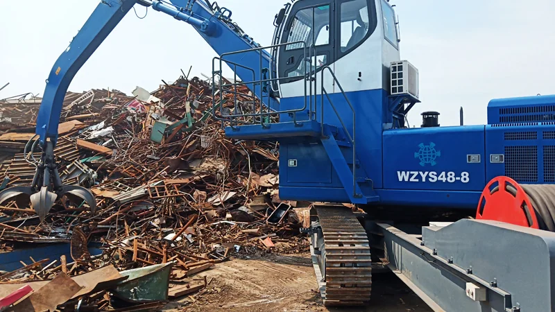 mobile material handling machine for Metal