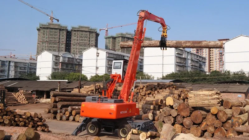Wheeled Timber Handler