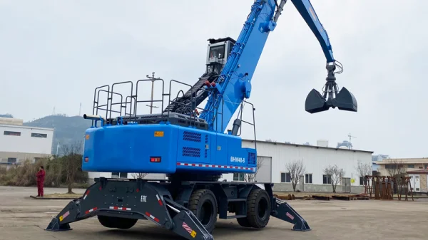 mobile concrete placing machine