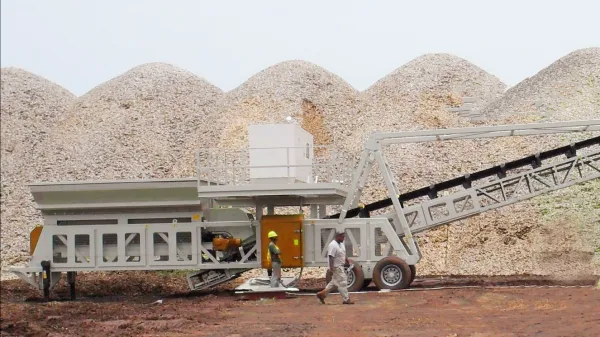 mobile hopper feeder