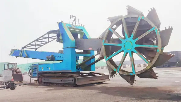 mobile bucket wheel reclaimer