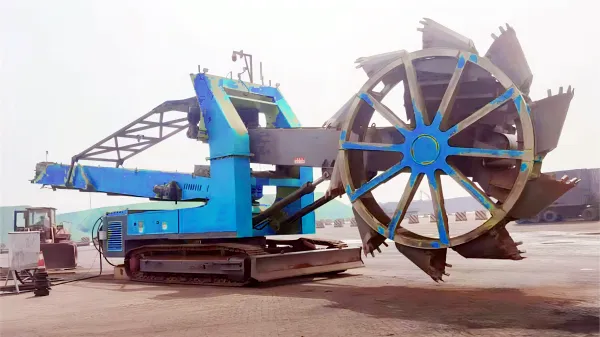mobile bucket wheel reclaimer