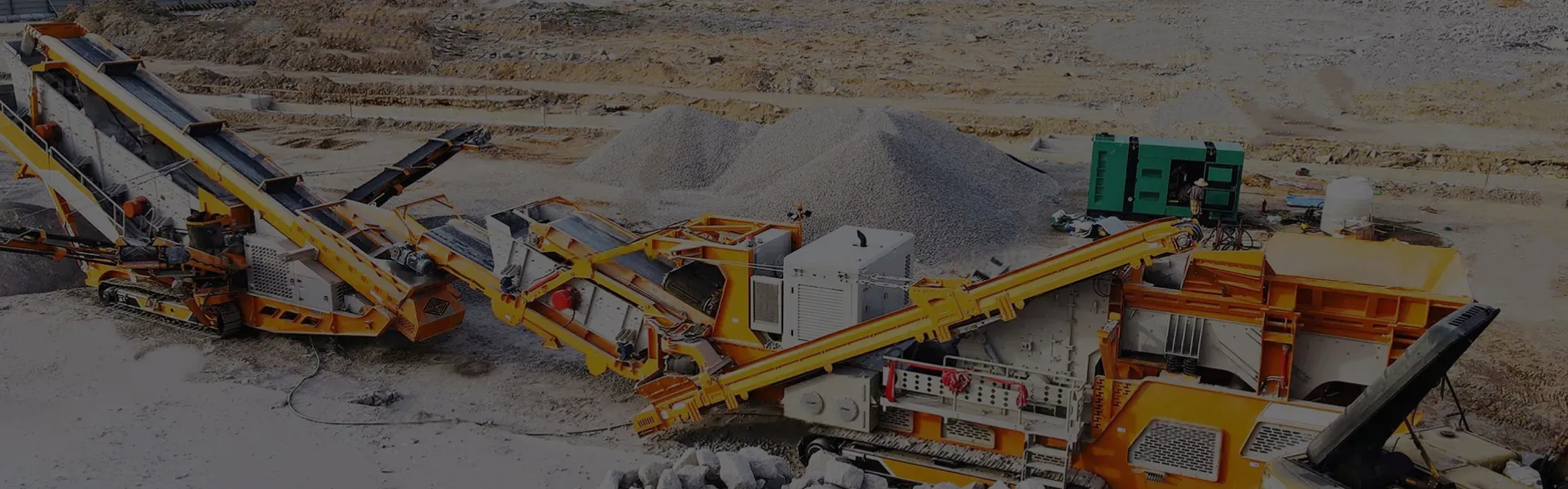 Mobile Aggregate Mining Processing