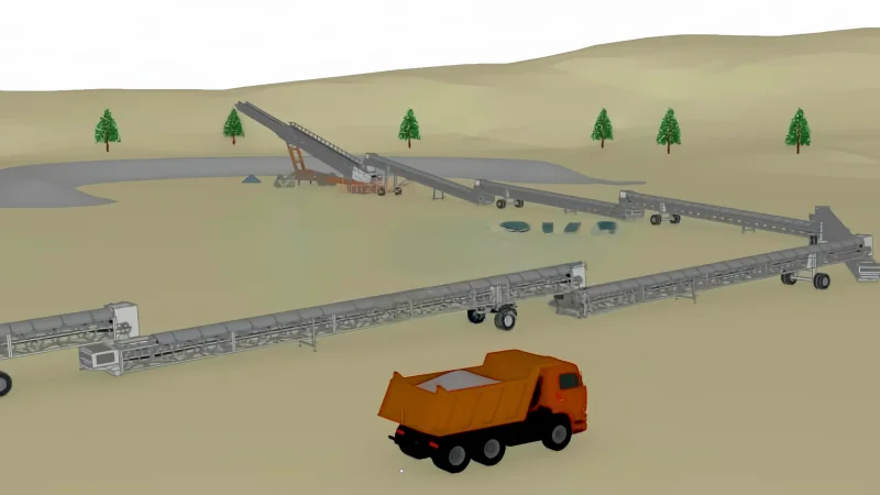 Portable Aggregate Transferring