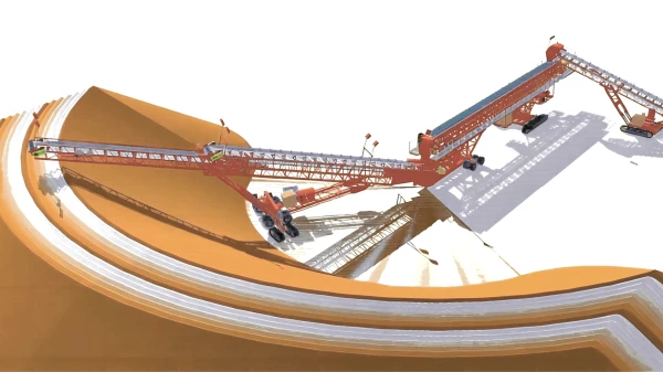 Mobile Heap Leaching Stacking Solutions of Mineral Ores