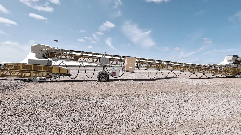 Grasshopper Conveyor for Mineral Ore Transferring