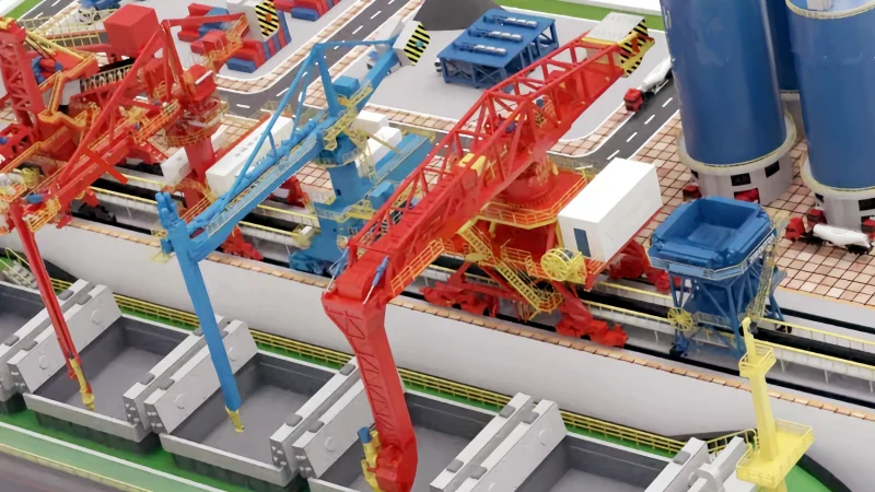 mobile hopper feeder for ship unloading